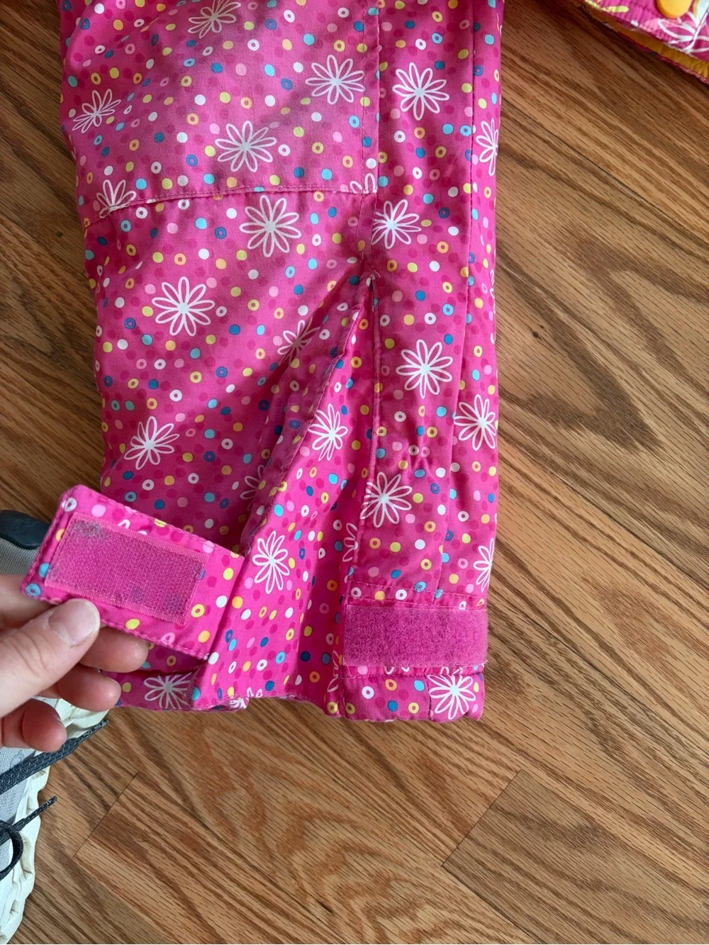 Hanna Andersson size 130 (US 8) snow bibs and jacket